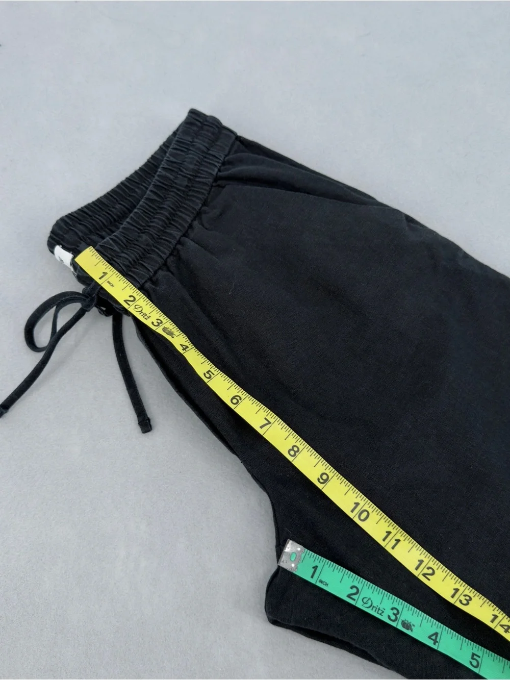 J.Crew Black Linen Blend Pants Sz 6 Womens